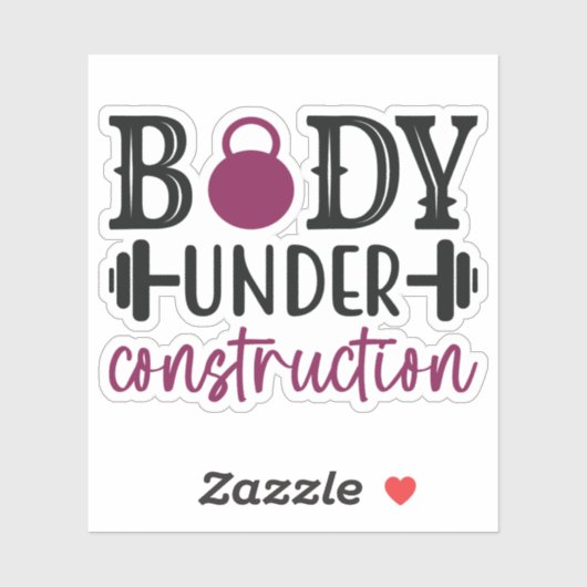 Baustelle Aufkleber (Blatt)