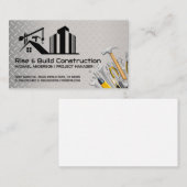 Baustelle | Buildtools Visitenkarte (Vorne/Hinten)