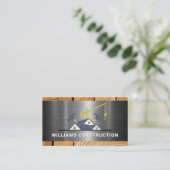 Baustelle | Entwicklung von Immobilien Visitenkarte (Stehend Vorderseite)