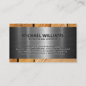 Baustelle | Entwicklung von Immobilien Visitenkarte (Rückseite)