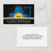 Baustelle | Hammer Wrench Visitenkarte (Vorne/Hinten)