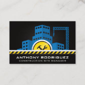 Baustelle | Hammer Wrench Visitenkarte (Vorderseite)