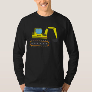 Baustelle Idee u2013 Bagger lieben graben T-Shirt