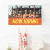 Baustelle JETZT MIETBanner - Anpassbar Banner (Insitu)