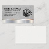 Baustelle | Kommerziell Builder Visitenkarte (Vorne/Hinten)