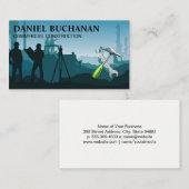 Baustelle Kommerziell | Builder Visitenkarte (Vorne/Hinten)