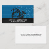 Baustelle | Kommerziell Real Anwesen Visitenkarte (Vorne/Hinten)