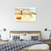 Baustelle Leinwanddruck (Insitu (Schlafzimmer))