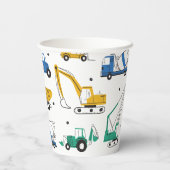 Baustelle Pappbecher (Rückseite)