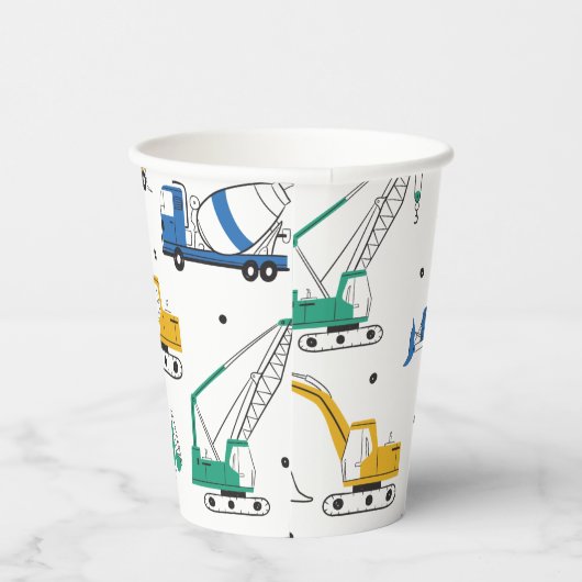 Baustelle Pappbecher (Rechts)