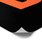 Baustelle Poster (Ecke)