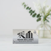 Baustelle | Tools für Schraubenhammer Visitenkarte (Stehend Vorderseite)