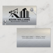 Baustelle | Tools für Schraubenhammer Visitenkarte (Vorne/Hinten)