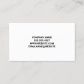 Baustelle und Fahrzeuge Visitenkarte (Rückseite)