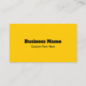 Baustelle Visitenkarte (Rückseite)