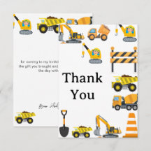 Baustellen-Geburtstagsfeier-Thema für Jungen