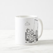Baustellen Kranführer Kaffeetasse (VorderseiteRechts)
