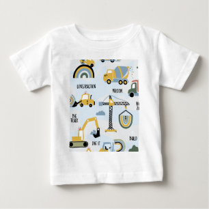 Baustellen-Muldenkipper Baby T-shirt