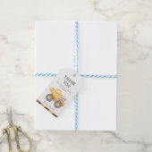 Baustellen-Muldenkipper Geschenkanhänger (Mit Garn)