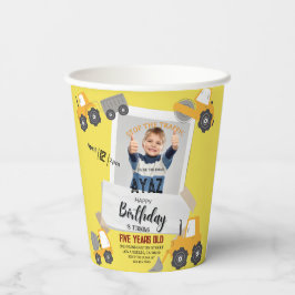 Baustellen-Muldenkipper-Party-Junge Geburtstag  Pappbecher