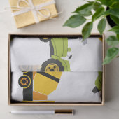 Baustellen-Muldenkipper-Party-Junge-Geburtstag  Seidenpapier (Geschenk)