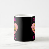 Baustellen-Tasse 'DIGGER GIRL' Kaffeetasse (Mittel)