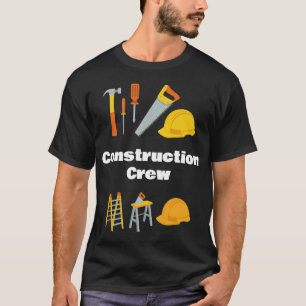 Baustellen-Team-Tools-Grafik T-Shirt