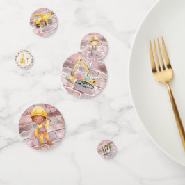 Baustellen-Themen-Kindergeburtstag Konfetti