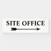 Baustellendirektion Wegweiser Banner (Horizontal)