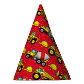 Baustellenpapiere Party Hasen Partyhütchen (Rechts)