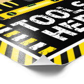 Baustoffe Zeichen ・ 8 x 10 Druck (Ecke)