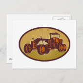 Baustraßenwaage Postkarte (Vorne/Hinten)