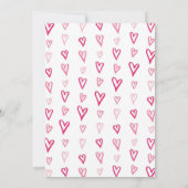 Baustumpf LKW Herzstück Geburtstagseinladung Einladung (Rückseite)