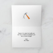 Baustumpf Truck Danke Karte (Innenseite)