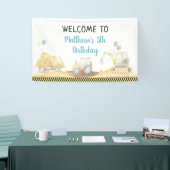 Baustumpf Truck Digger Geburtstag Banner (Messeveranstaltung)