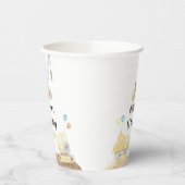 Baustumpf Truck Digger Geburtstag Pappbecher (Links)