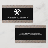 Bausymbole | Steel Visitenkarte (Vorne/Hinten)