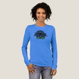 Baut für dieses Frauen-Langschläfer-T-Shirt Tri-Blend Shirt