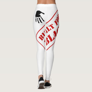 Baut für Schwarzweißdruck Leggings