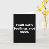 Baut mit Gefühlen Karte (Gelbe Blume)