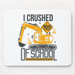 Bautage des Schulbaggers 100. Mousepad
