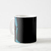 Bauteilmaschine, größer als beide Amputationen Kaffeetasse (Vorderseite Links)
