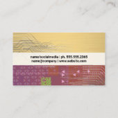 Bauteiltechniker | Binärkode Visitenkarte (Rückseite)