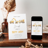 Bauthema 3. Geburtstag Einladung