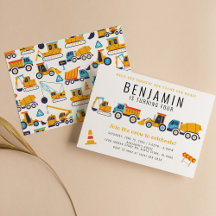 Bauthema Geburtstags-Dump Truck Party