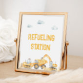 Bauthema Geburtstagsnahrung Poster