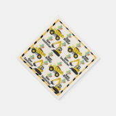 Bauthema Geburtstagspapier Napkins Serviette (Ecke)