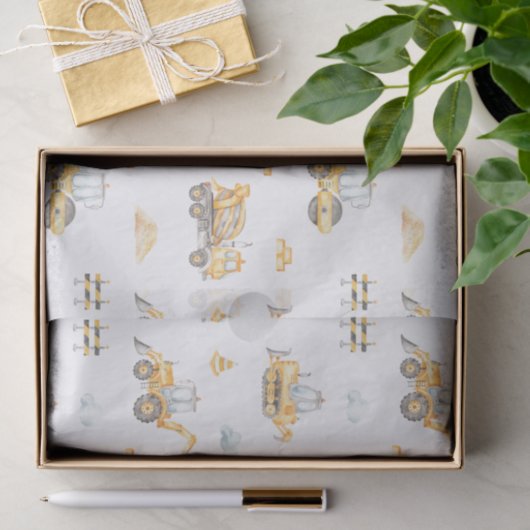 Bauthema-Geschenk Seidenpapier (Geschenk)