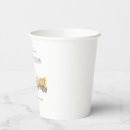 Bauthema Kinderdusche Pappbecher (Links)