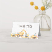 Bauthema Lebensmittelkennzeichnungen Platzkarte (Rückseite)